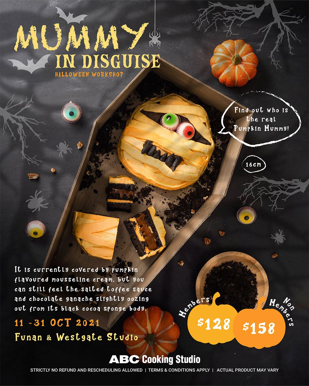 Halloween Workshop: Mummy in Disguise