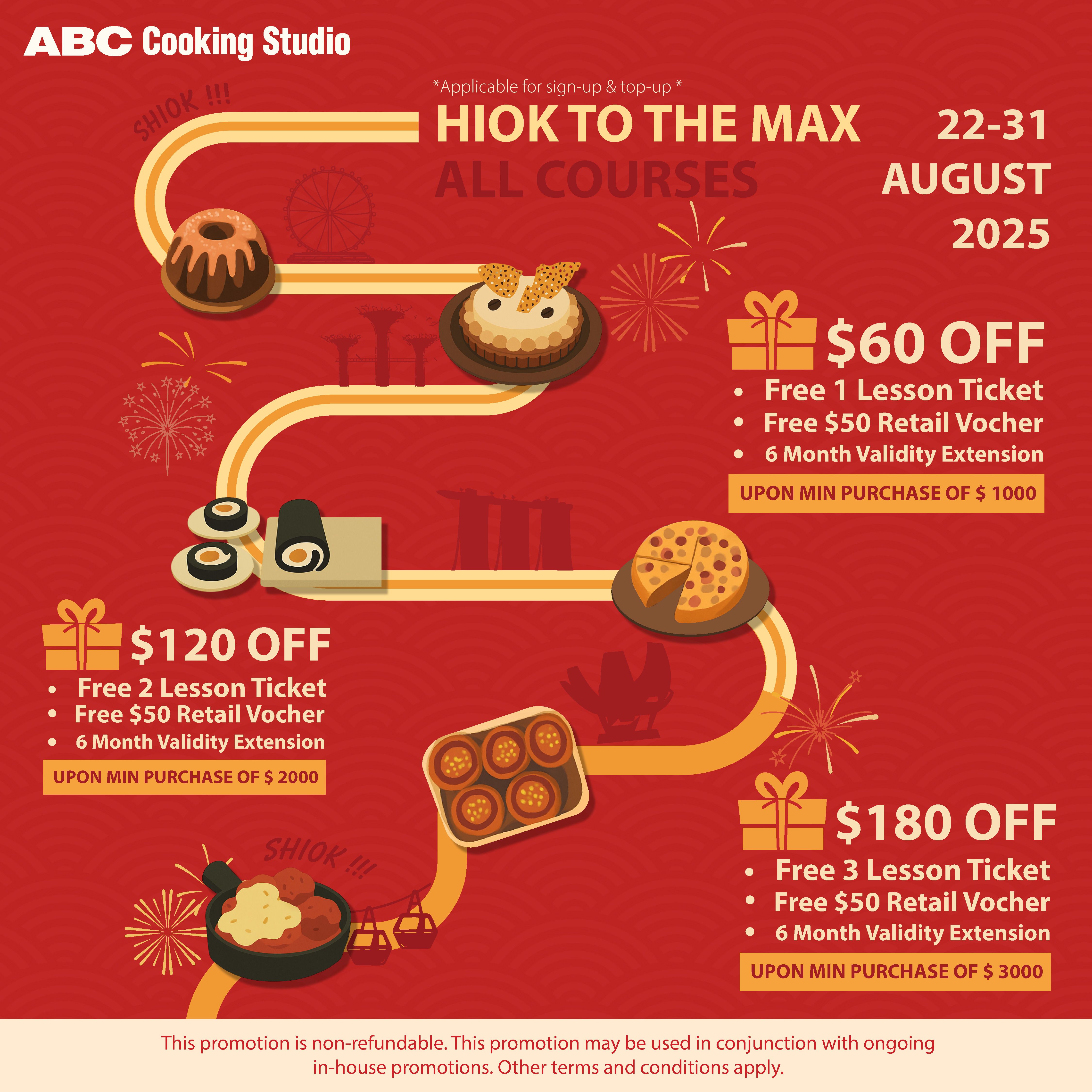 PROMOTION: Shiok to the Max 22 - 31 Aug