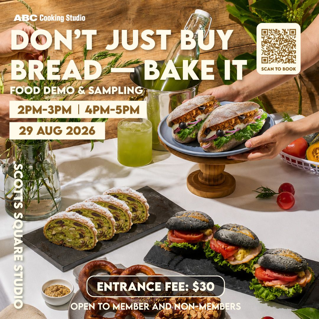 EVENT: Knead, Taste and Discover Our New Bread Course