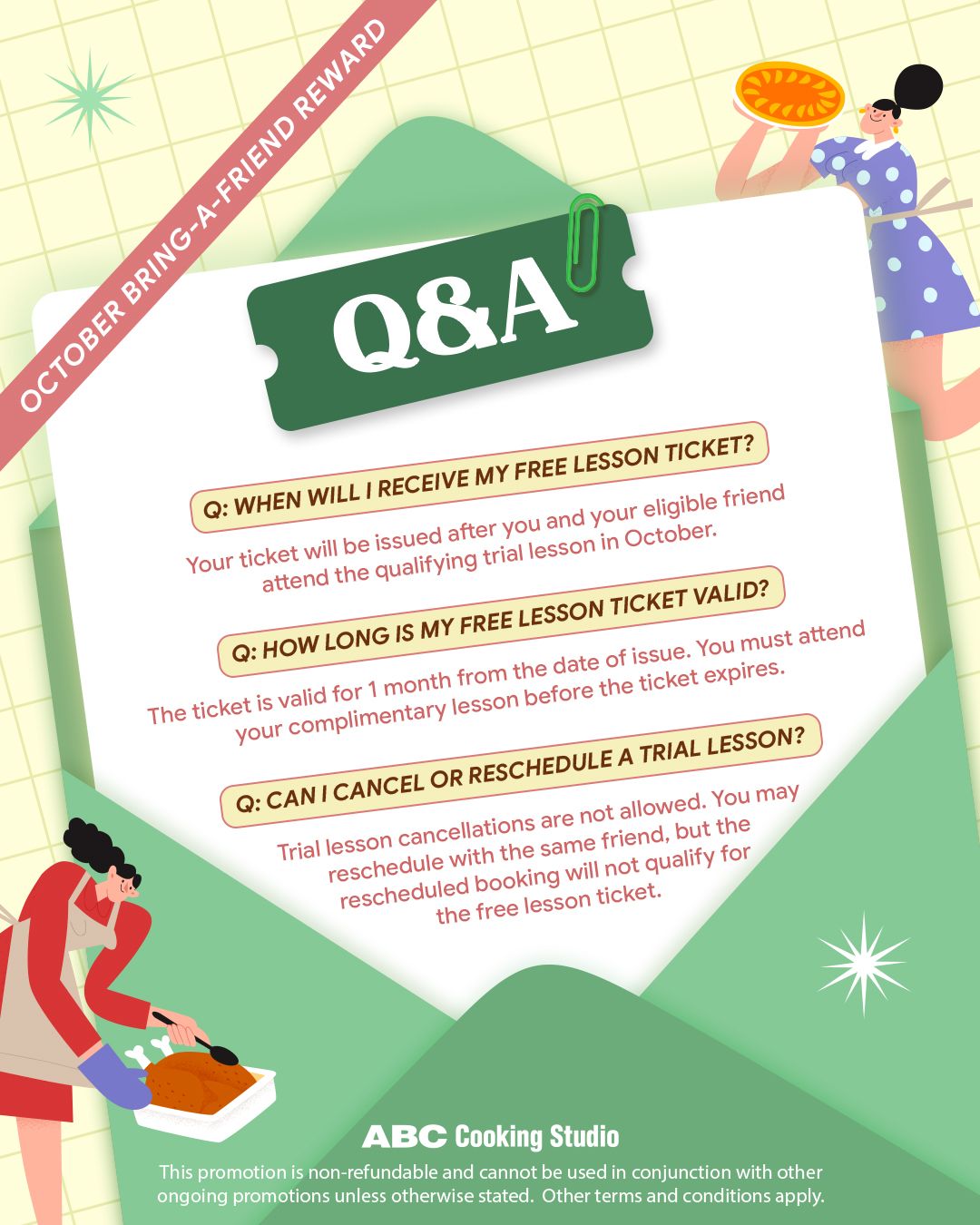 NEWS: Bring 1 Friend = 1 Free Lesson