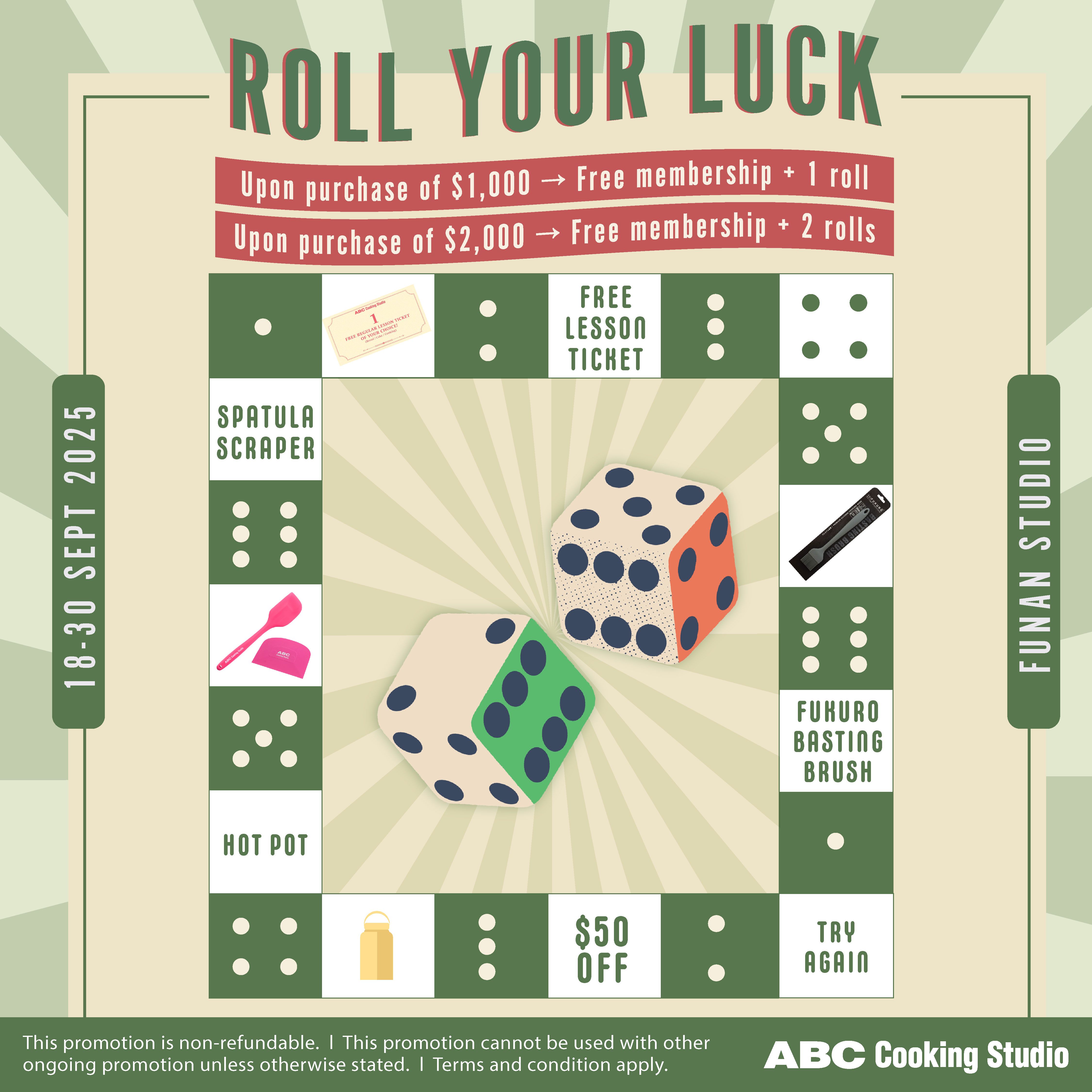 PROMOTION: Roll your Luck