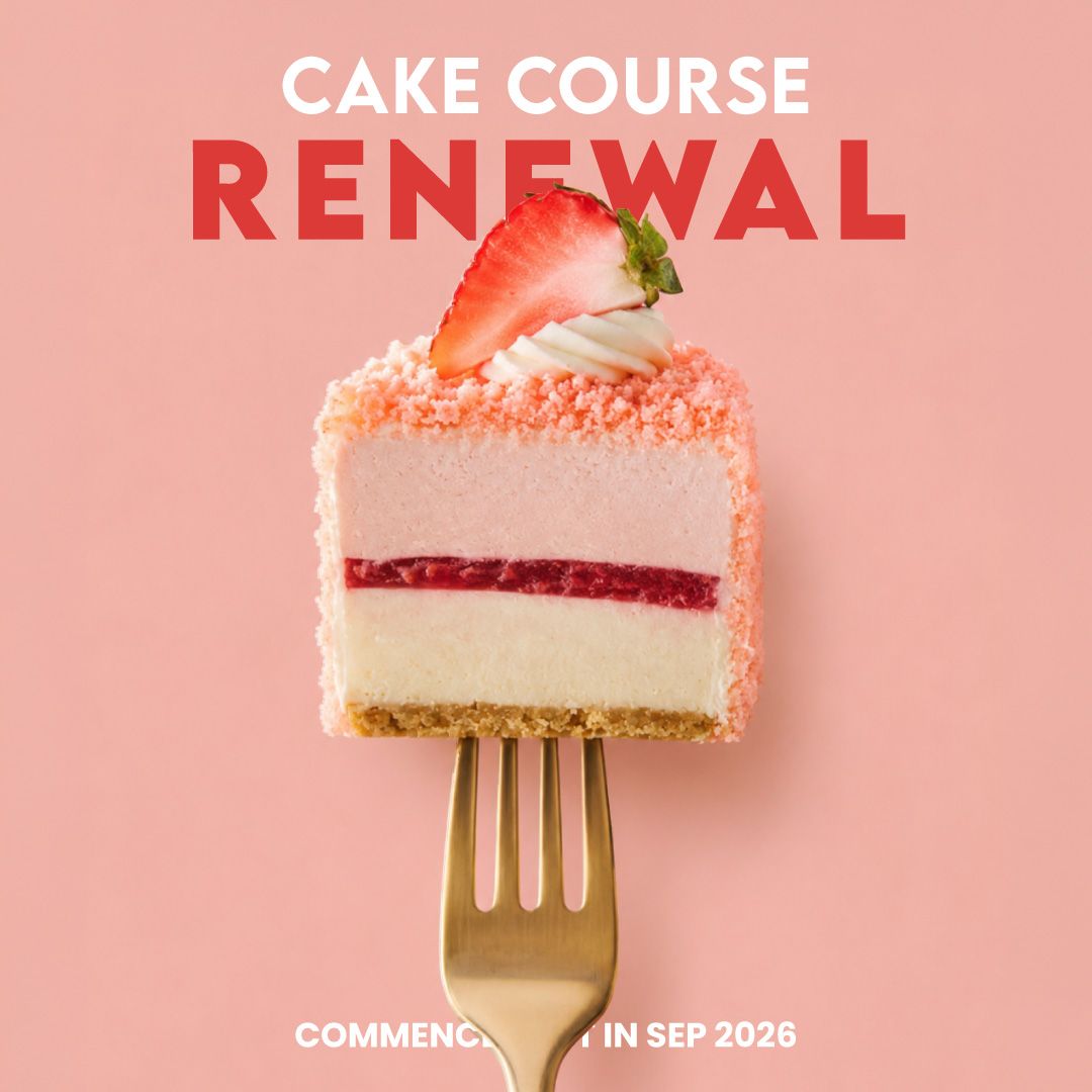 NOTICE: Cake Course Renewal