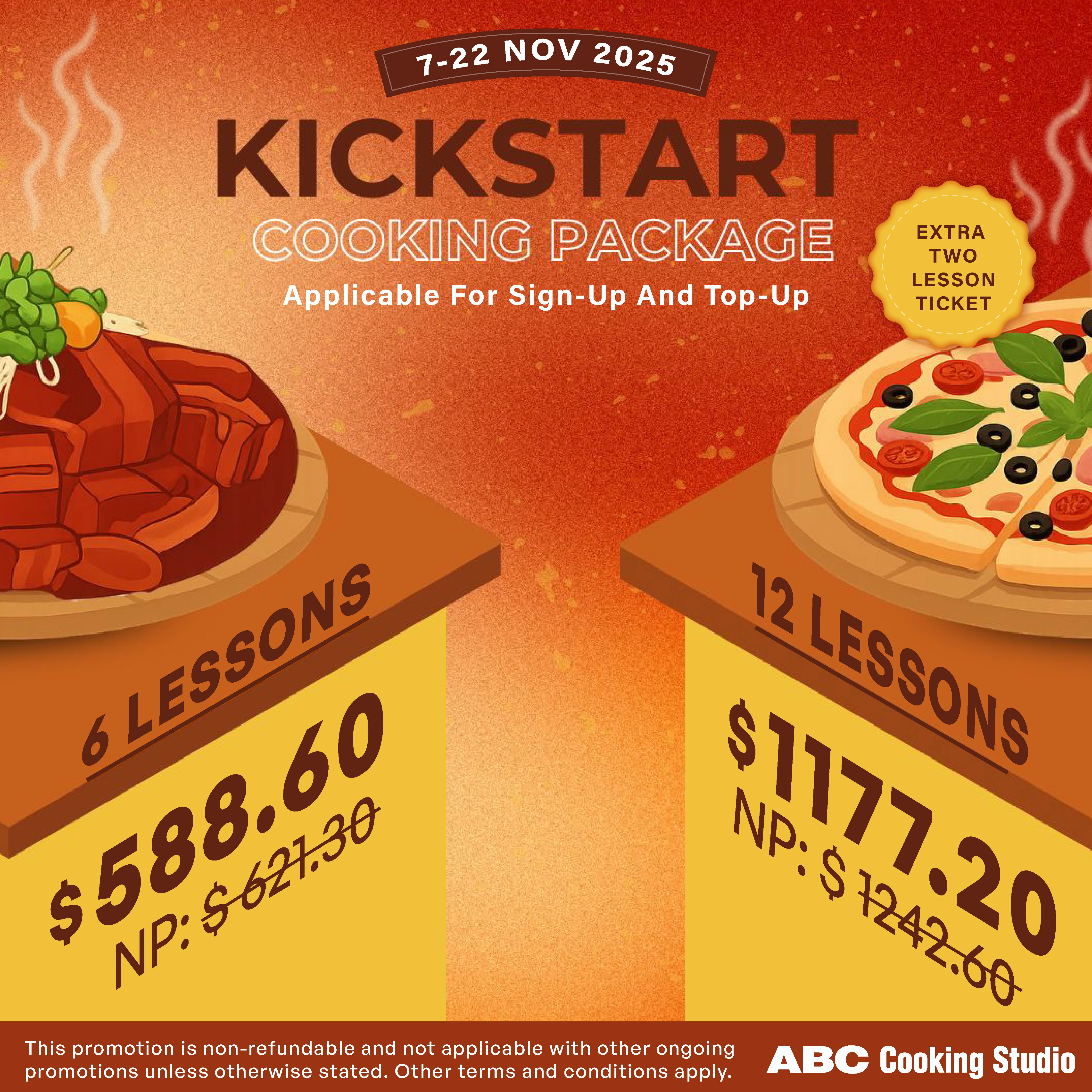 PROMOTION: Kickstart Cooking Package