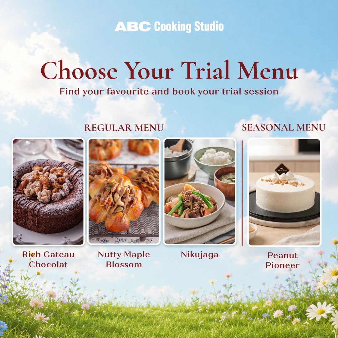 TRIAL LESSON: Fresh New Trial Menu