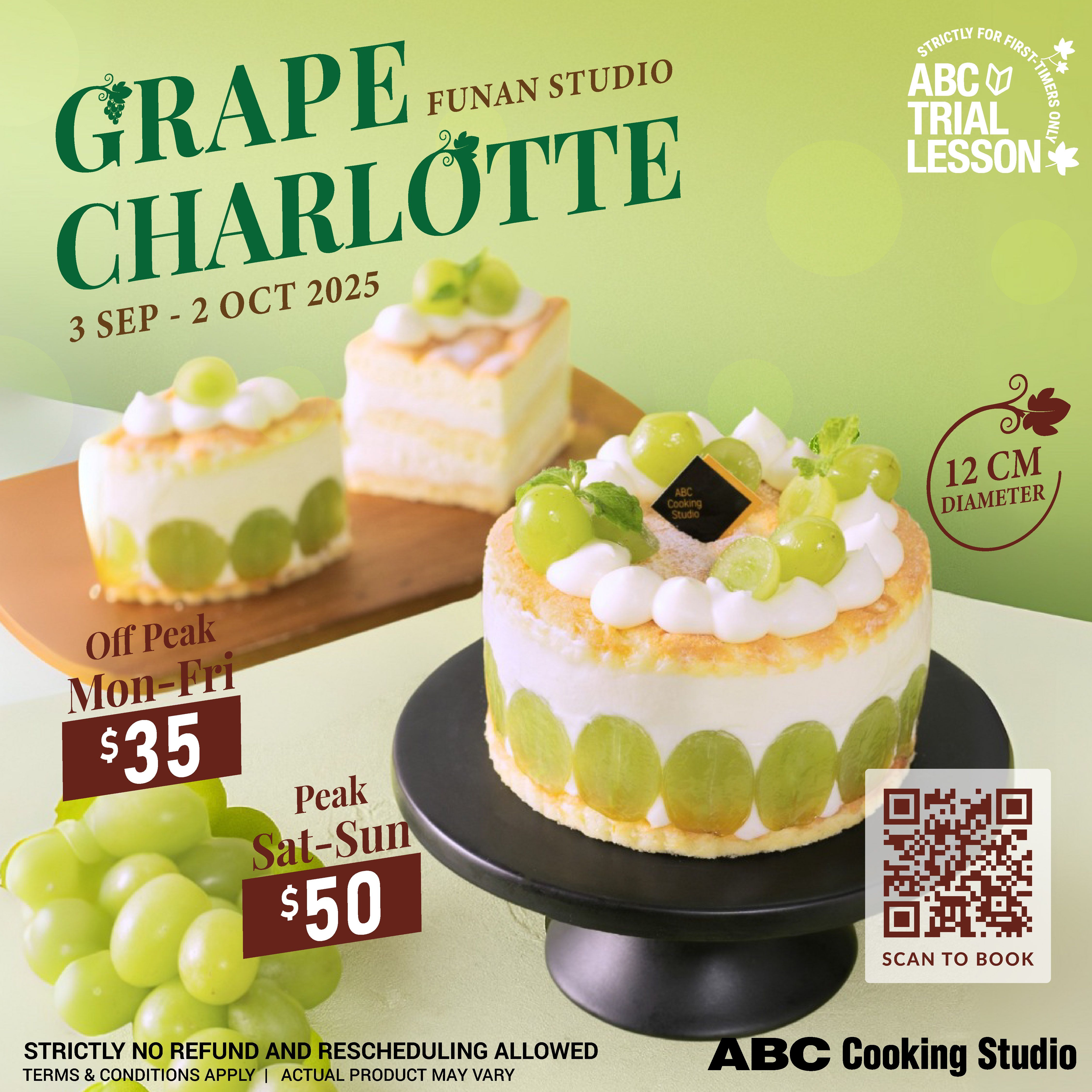 SEASONAL TRIAL: Grape Charlotte