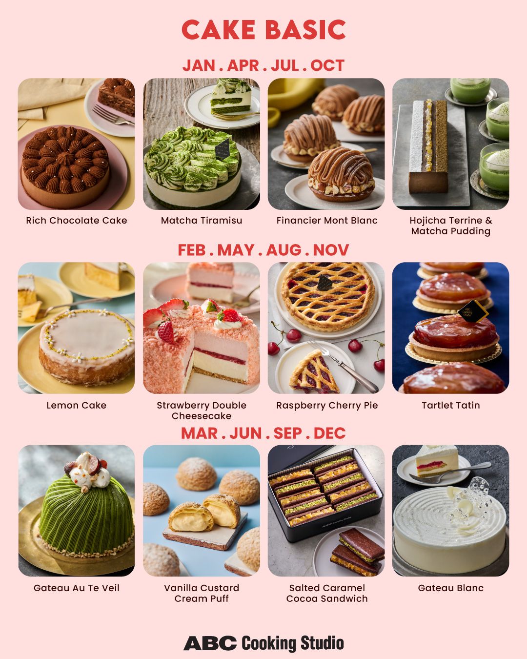 NOTICE: Cake Course Renewal
