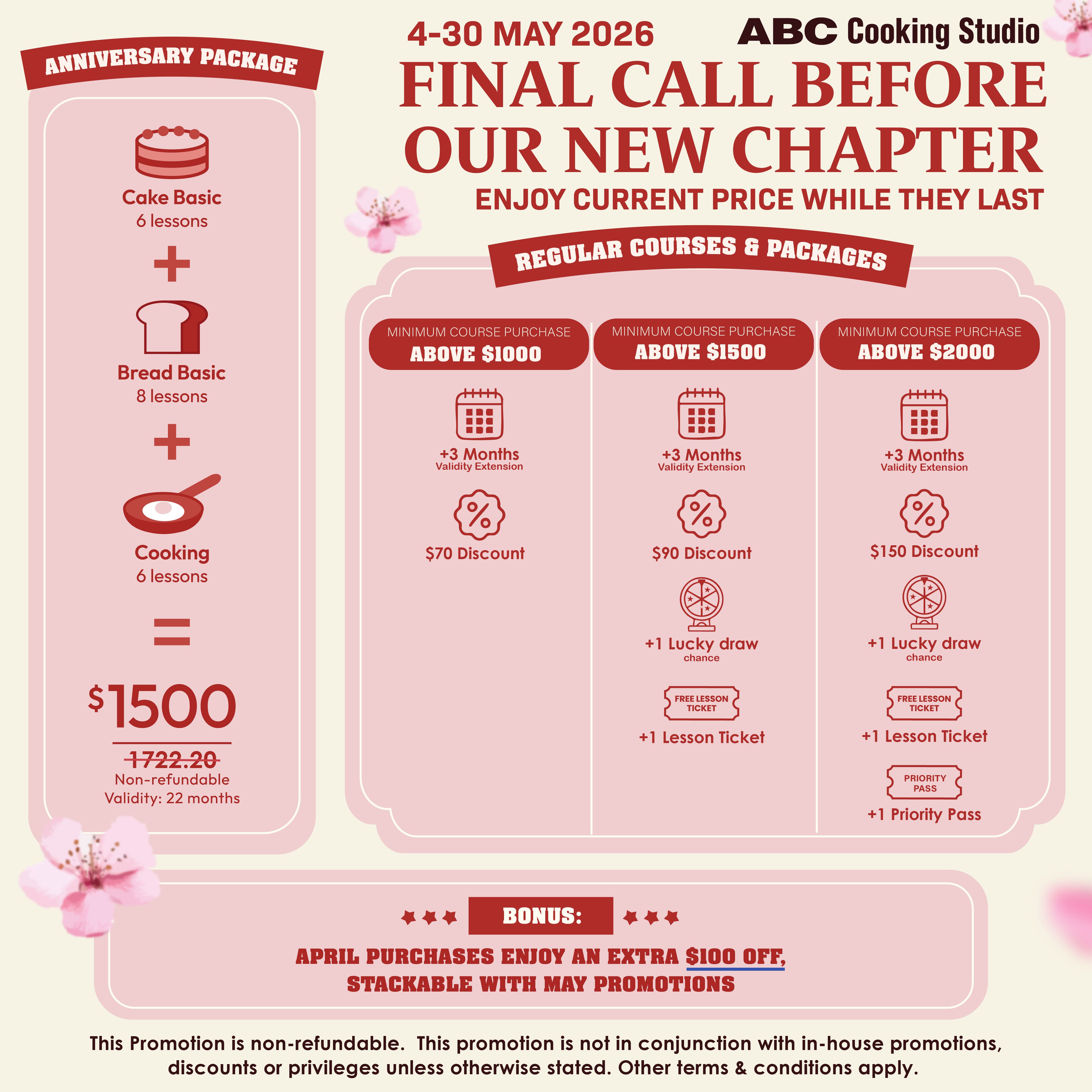 PROMOTION: Final Call Before our New Chapter