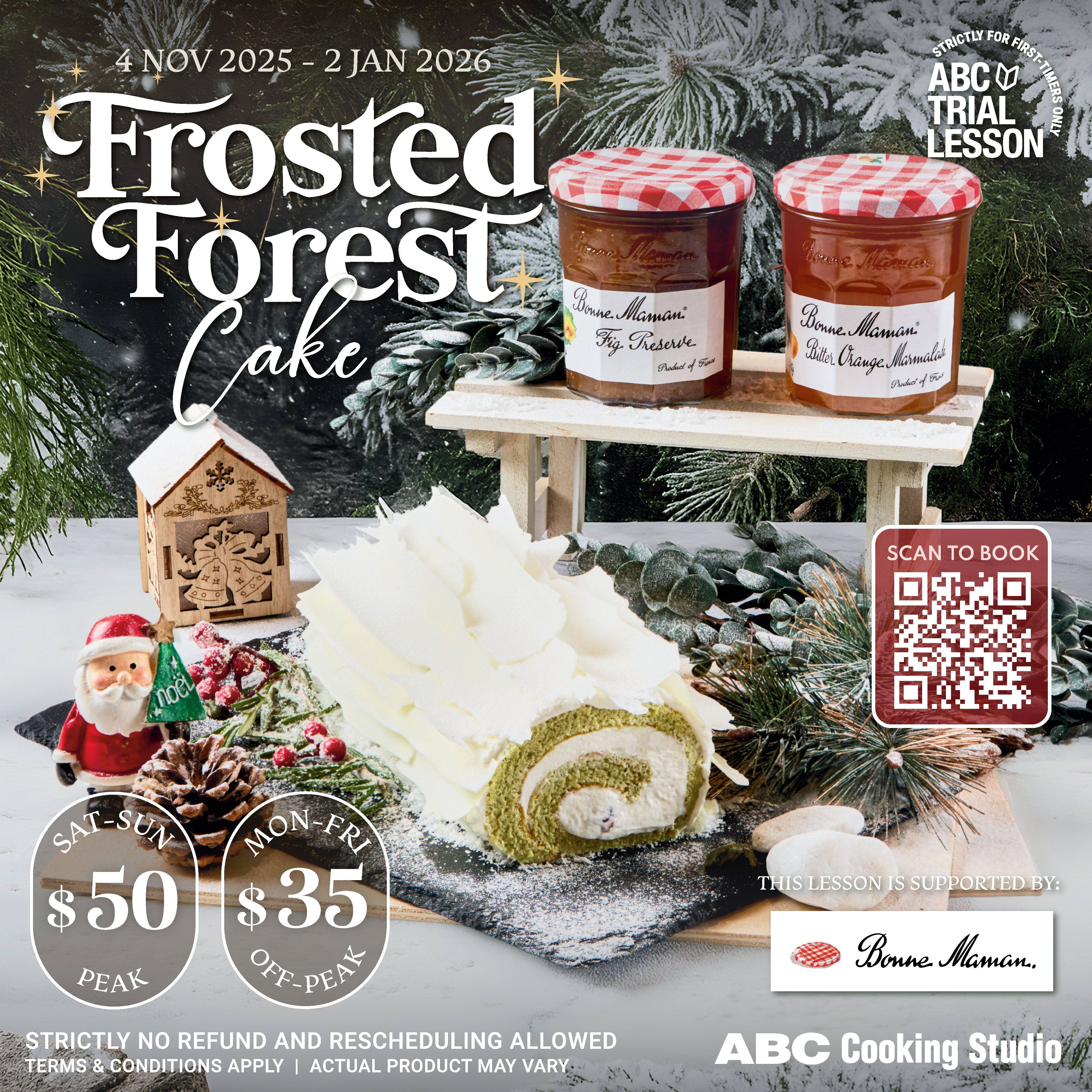 SEASONAL TRIAL: Frosted Forest Cake