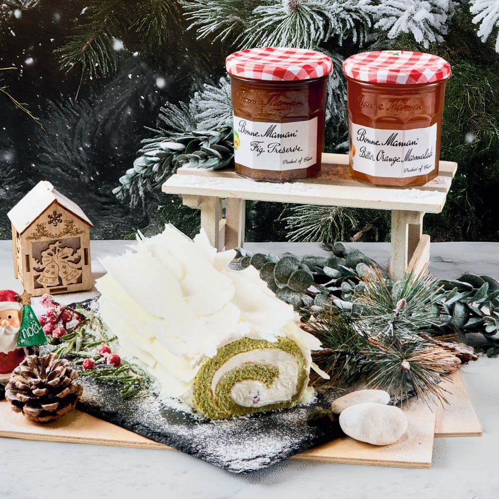 Frosted Forest Cake