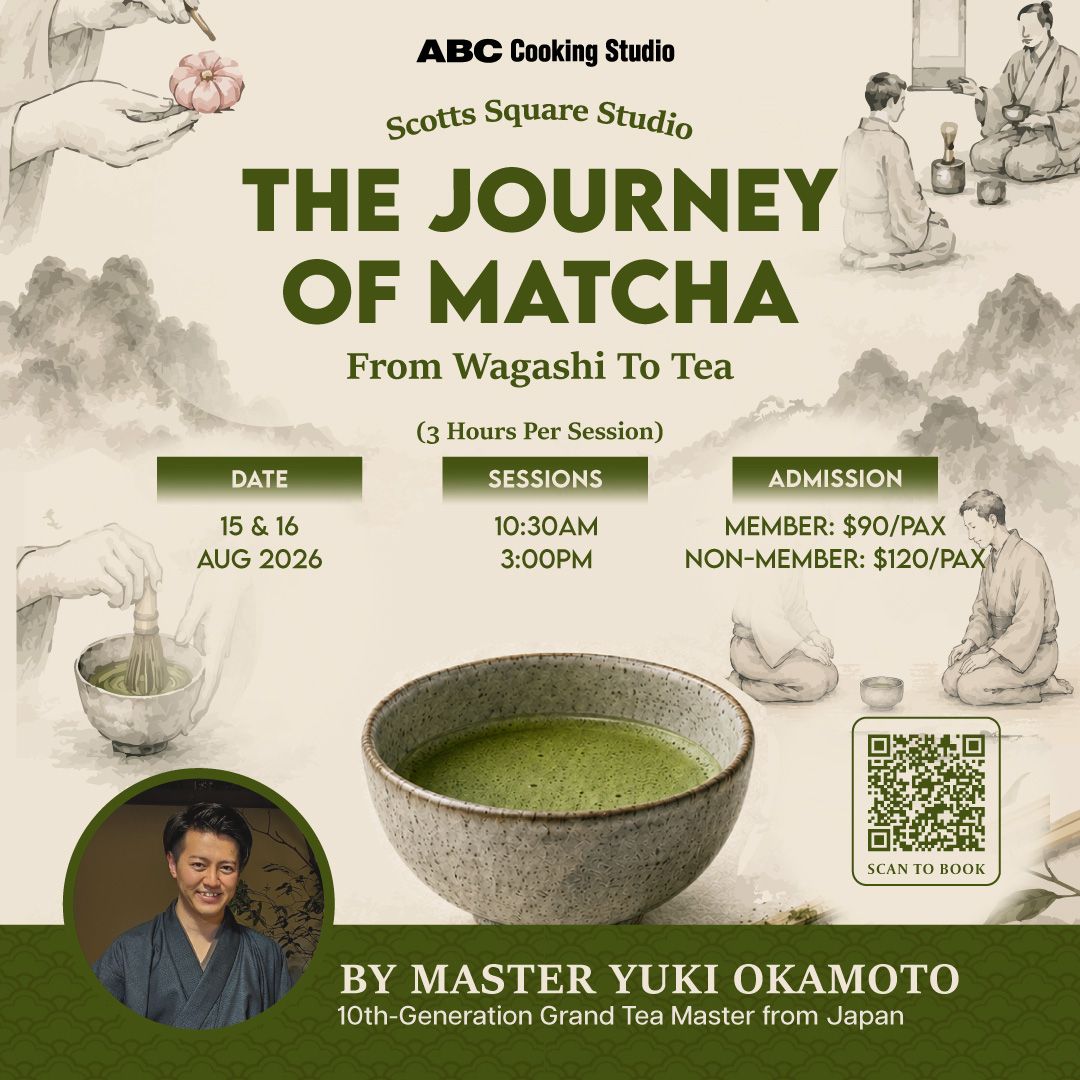 EVENT: The Journey of Matcha – From Wagashi to Tea